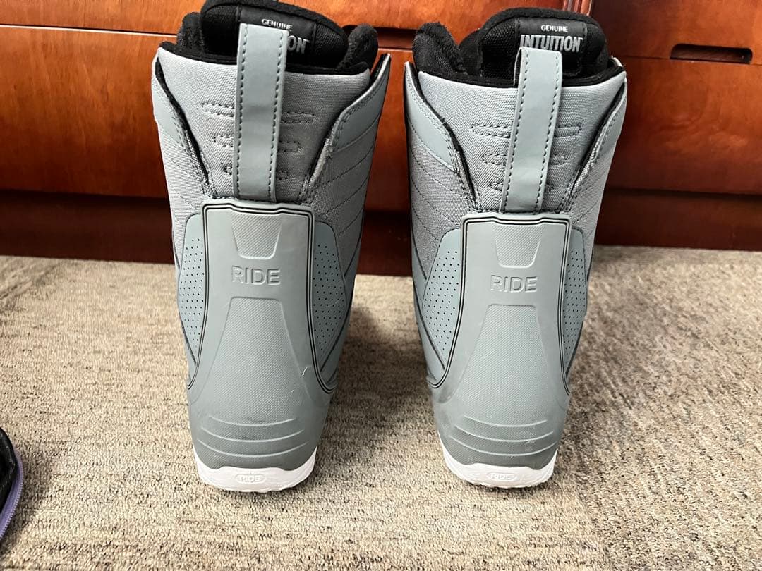 RIDEグレー スノーボードブーツ
