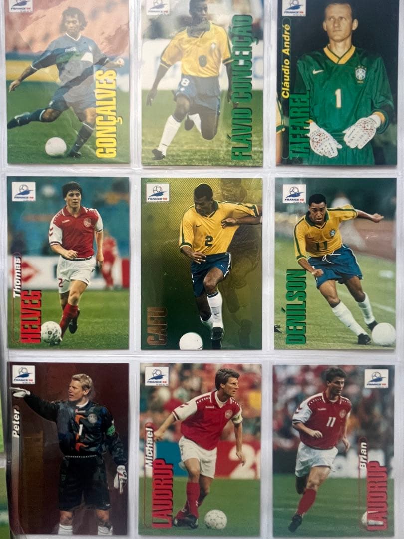 フランスワールドカップ1998カード81枚