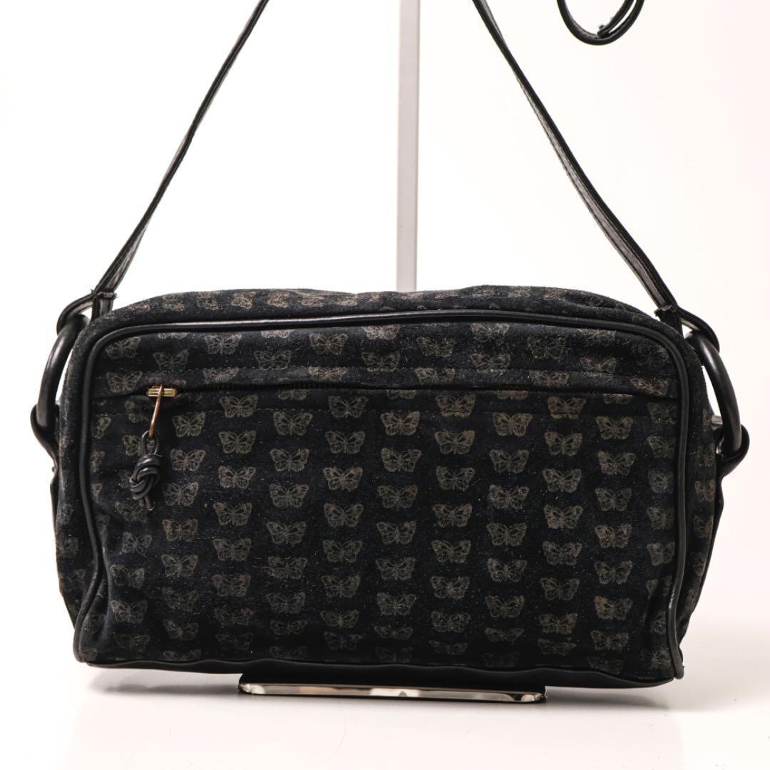 H2767-13◾️ボッテガヴェネタ　バタフライ柄ショルダーバッグ