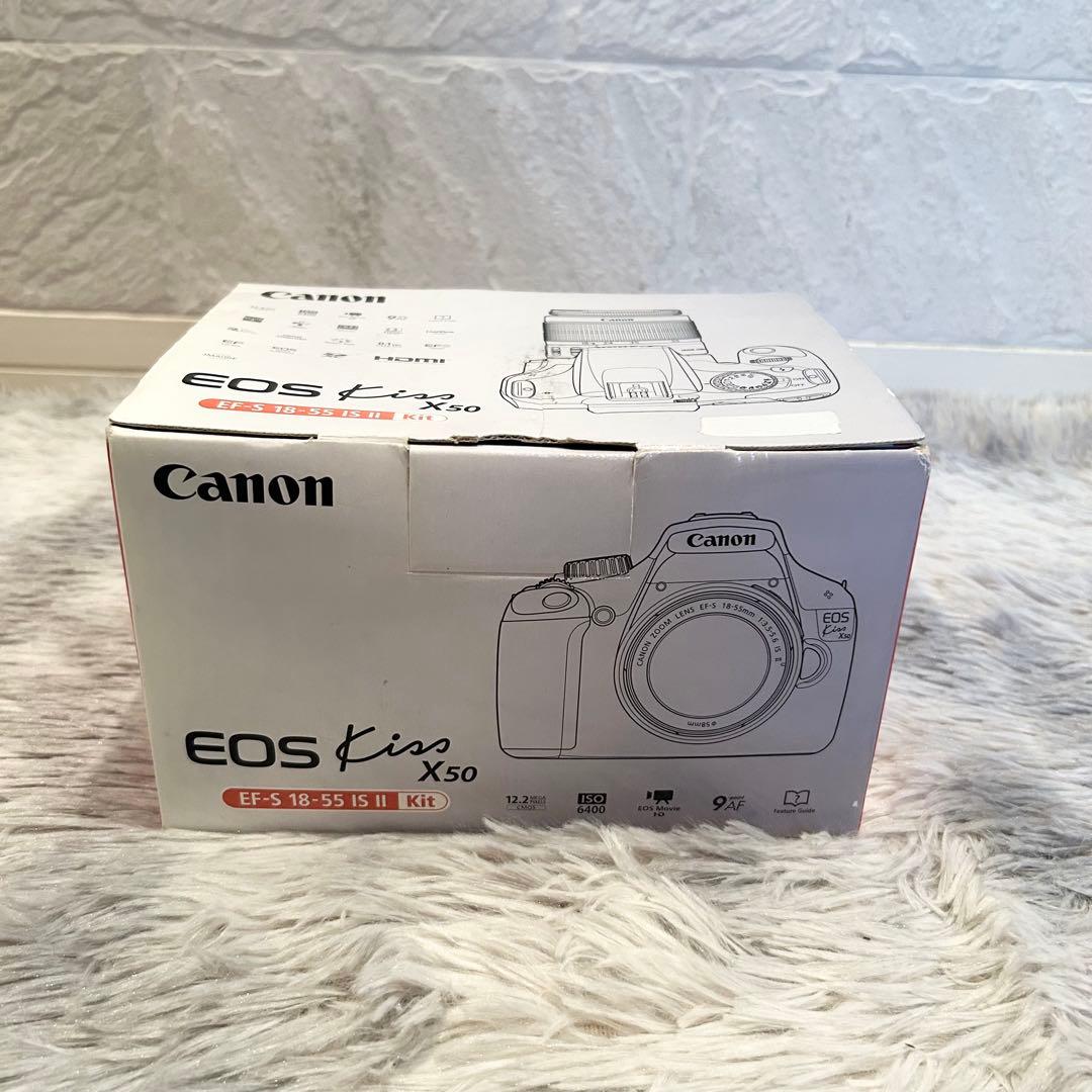Canon デジタル一眼レフカメラ EOS Kiss X50 レンズキット