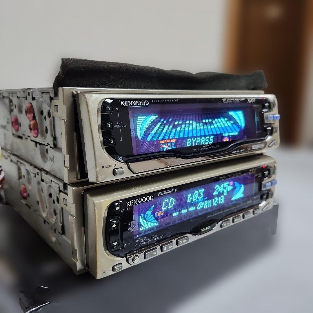 KENWOOD X707 Z707 CDプレーヤーセット
