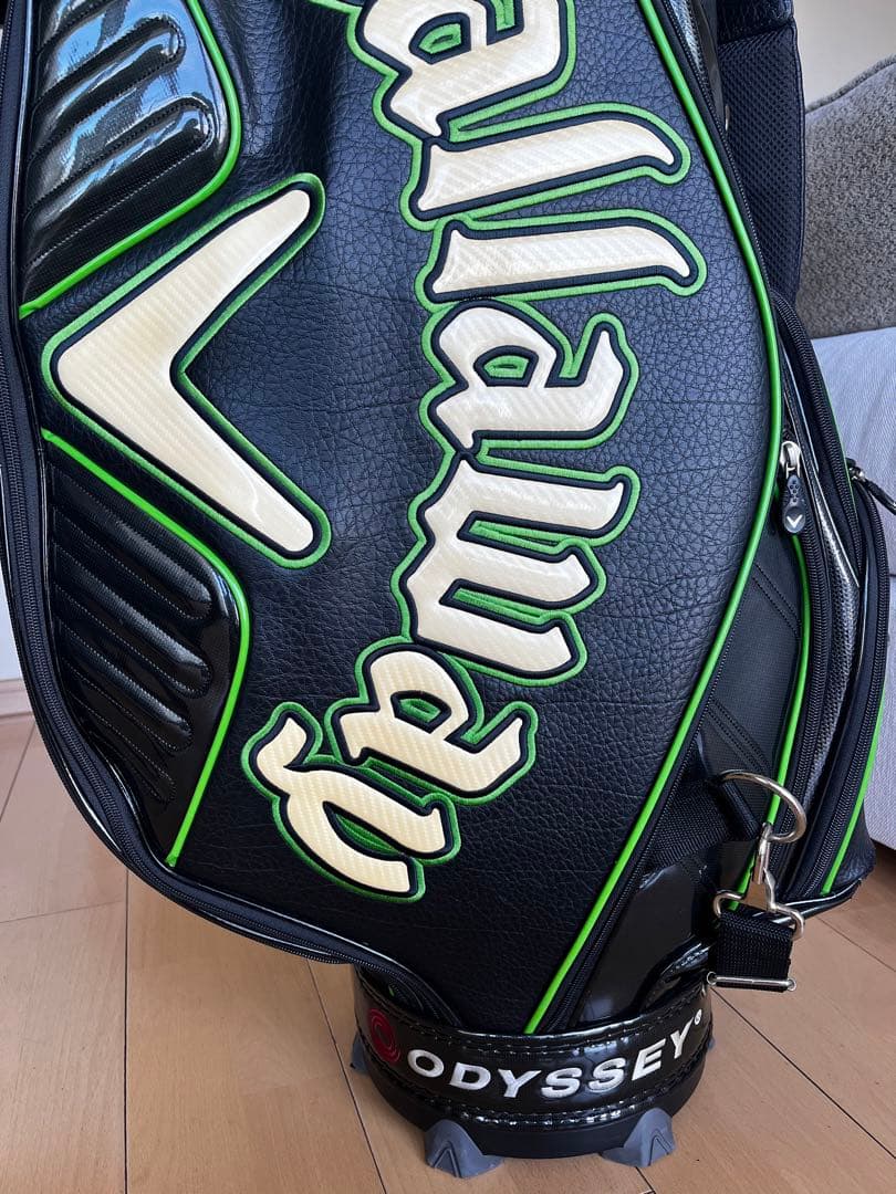 良品　希少　石川遼プロ使用モデル キャロウェイ　ツアープロモデル キャディバッグ