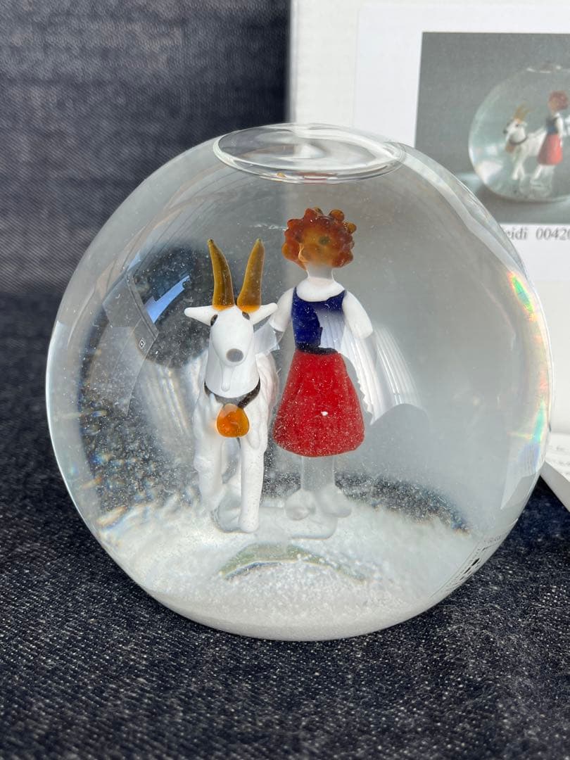 スノードーム　Glas&Licht ハイジ グラスアンドリヒト　dome