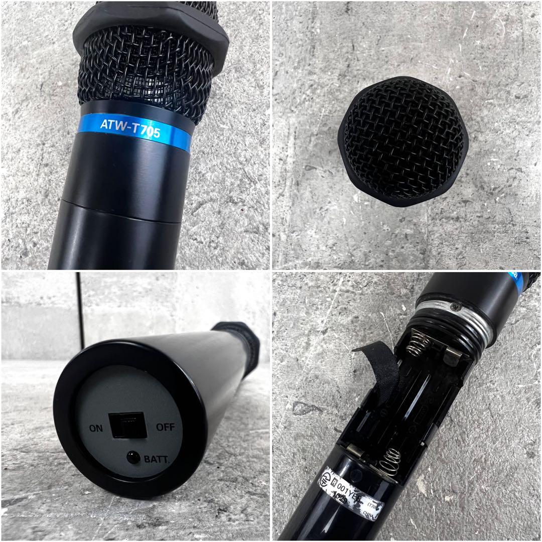 audio-Technica ワイヤレスアンプ ワイヤレスマイク セット