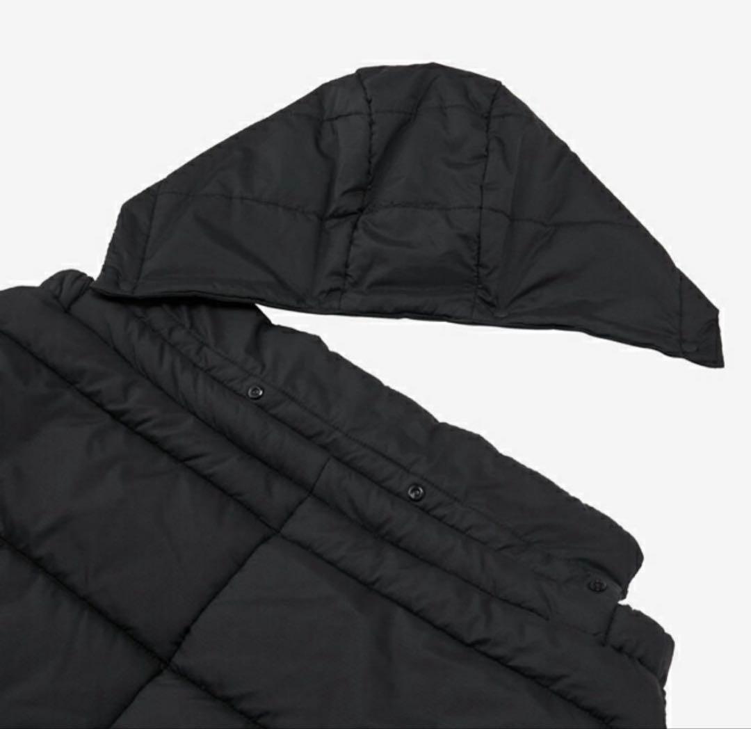 【美品】THE NORTH FACE　防寒ケープ　抱っこ紐　ダウン