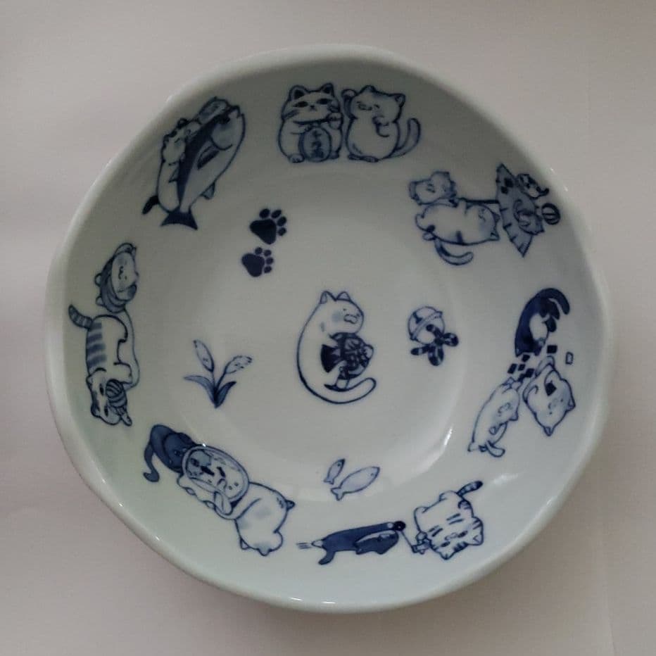 ねこ　猫　ネコ　グッズ　雑貨　インテリア　トイレ　皿　有田焼　焼きカレー　愛猫