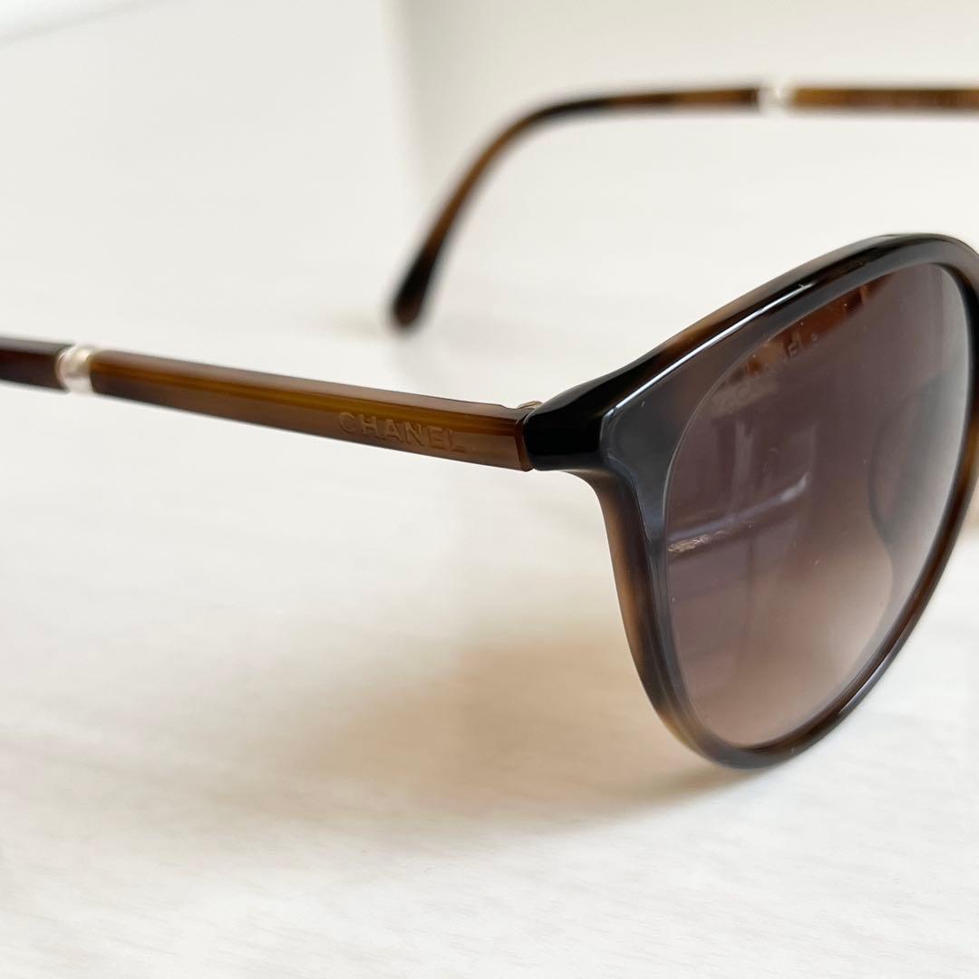 美品 CHANEL シャネル サングラス 5394-H-A パール ベッコウ柄