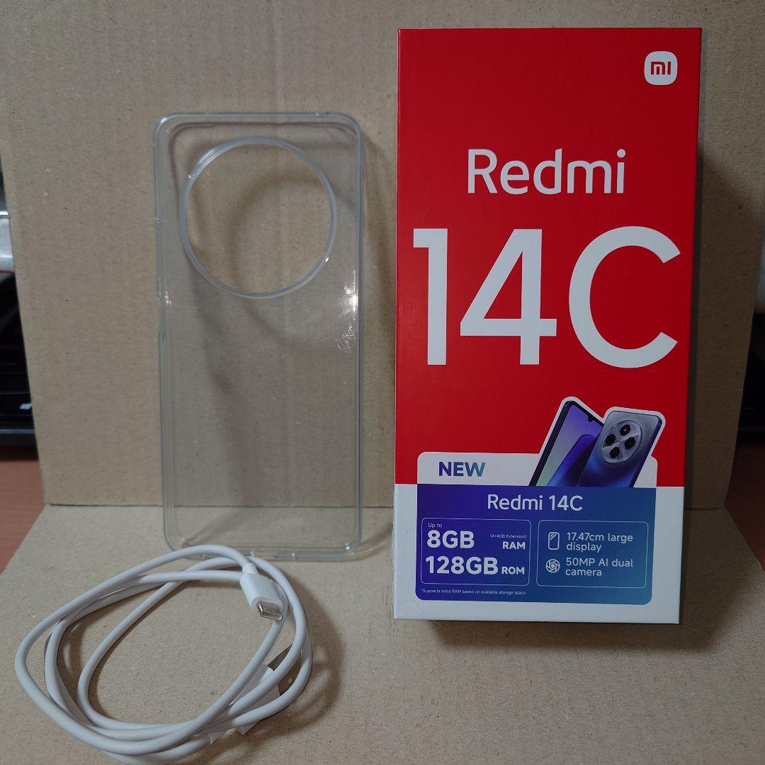 《281》ほぼ未使用 Xiaomi Redmi 14C 8GB/128GB