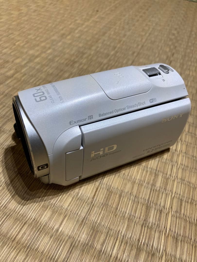 SONY HDR-CX670 ビデオカメラ バッテリー×3・充電器・入れ物付き