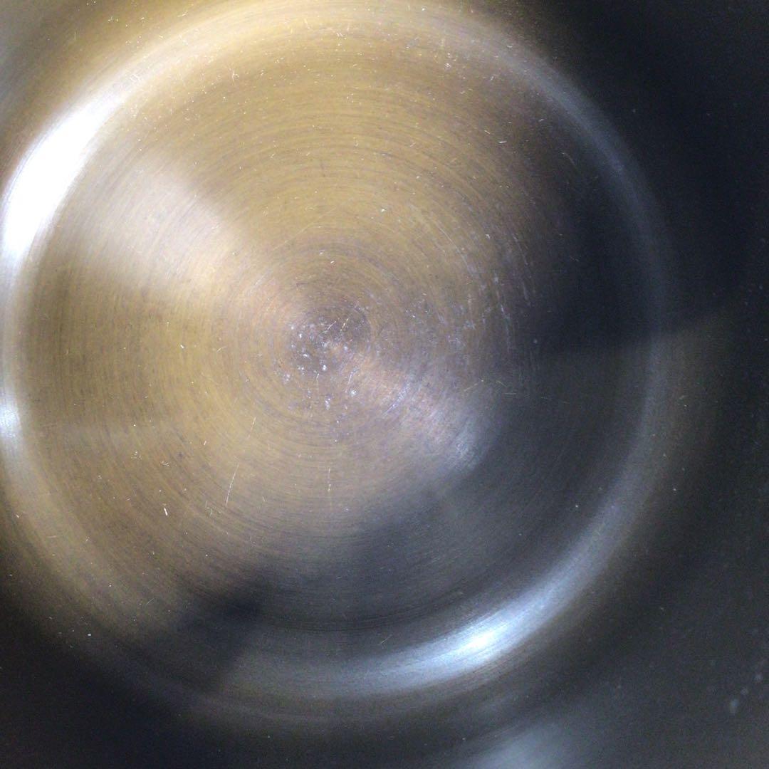 Ｎ８４１　皆具　『角田秀峰造』『唐銅』『水指　建水　蓋置　杓立』　共箱　茶道具