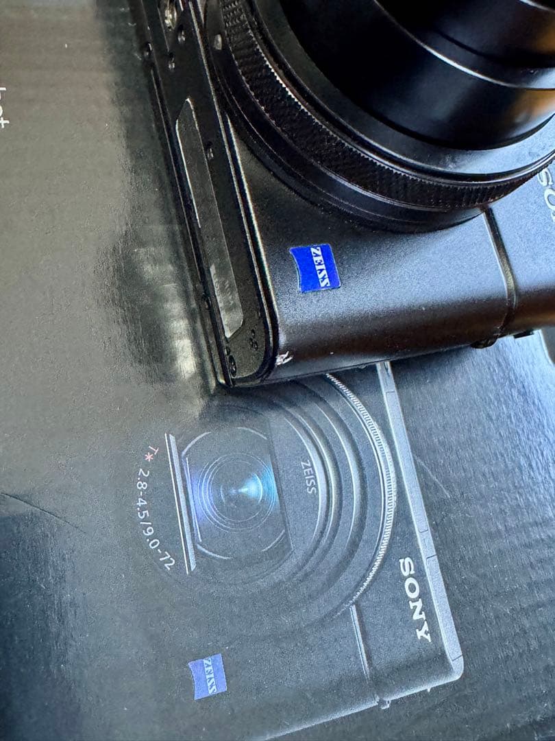 SONY RX100m7 デジタルカメラ・エラーメッセージ有り