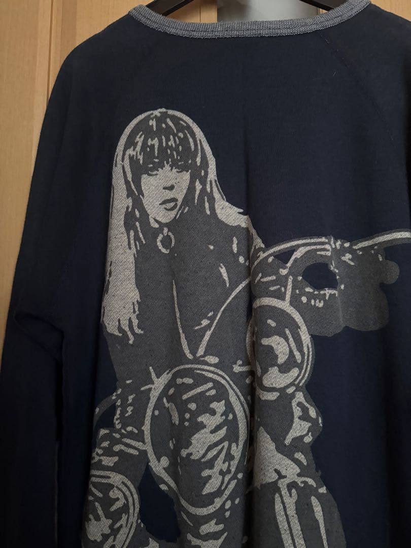 ヒステリックグラマー　裏起毛トレーナー