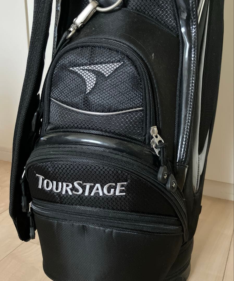 ゴルフバッグ　TOURSTAGE 黒