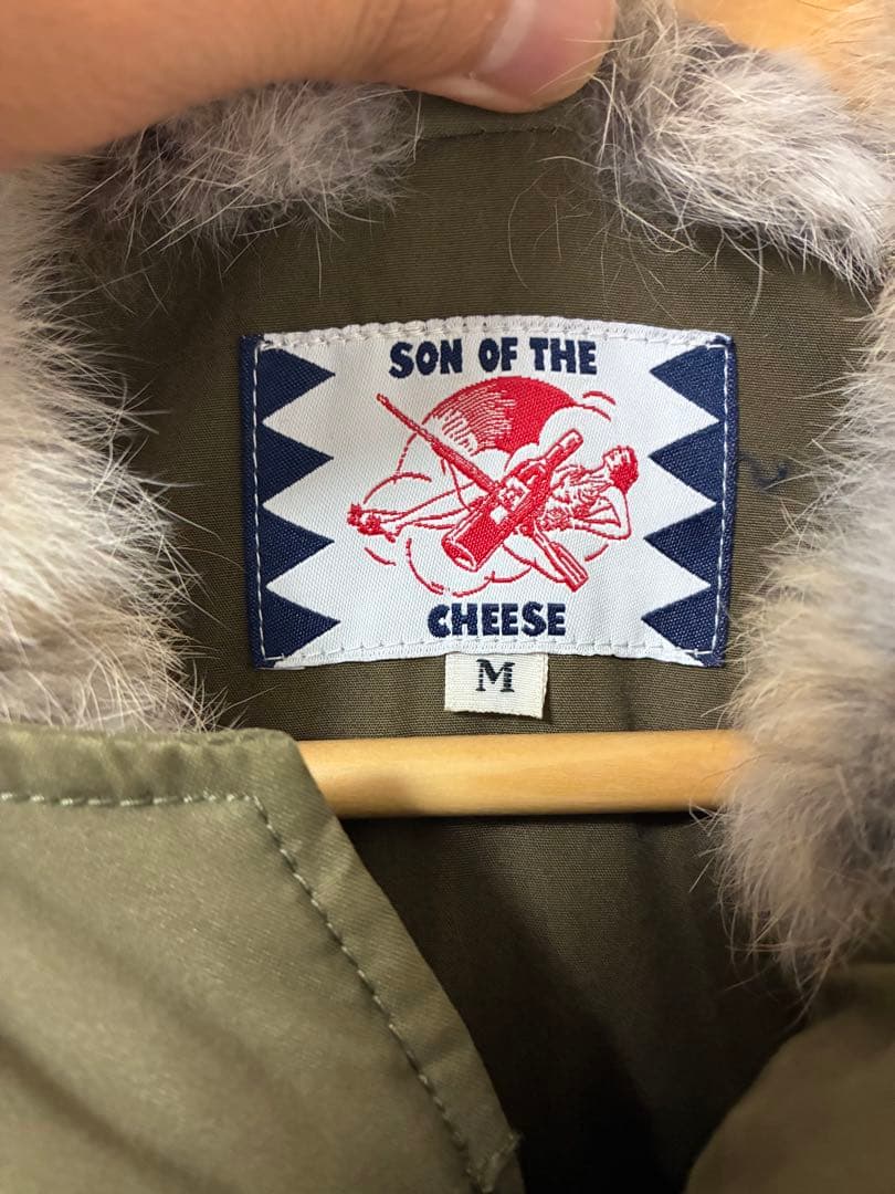 SON OF THE CHEESE サノバチーズ モッズコート ラビットファー