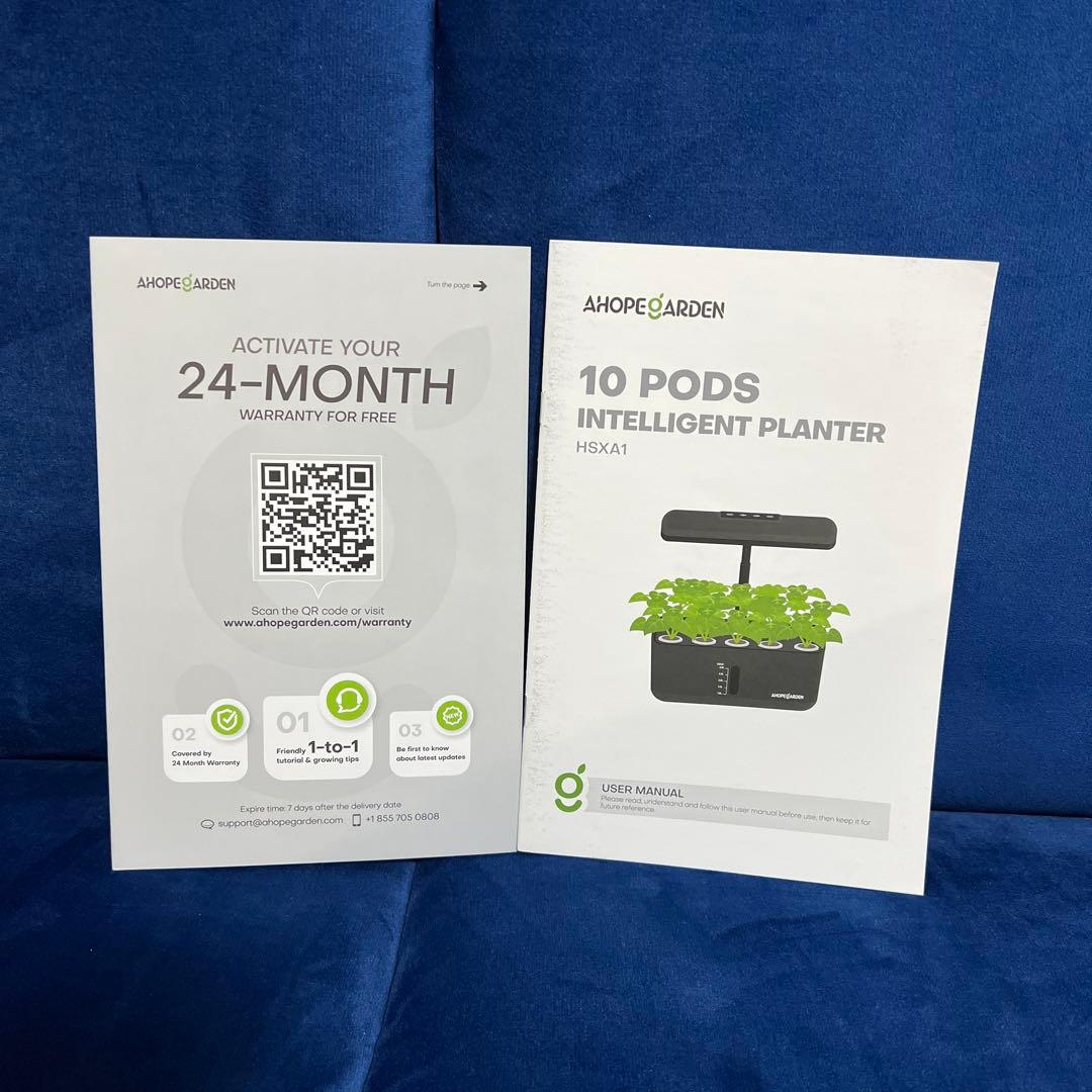 新品 水耕栽培キット AHOPEGARDEN 室内用 植物育成LEDライト