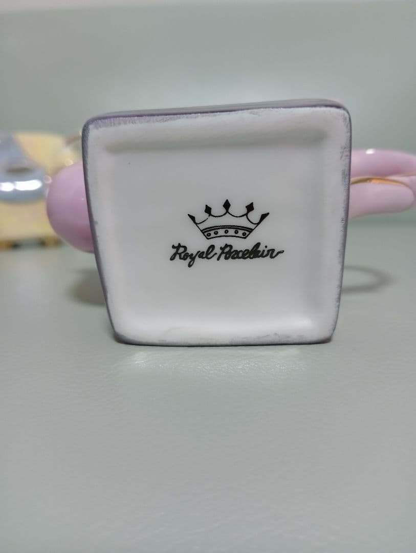 極美品  porcelain王冠マーク ティディベア ミニティーポット