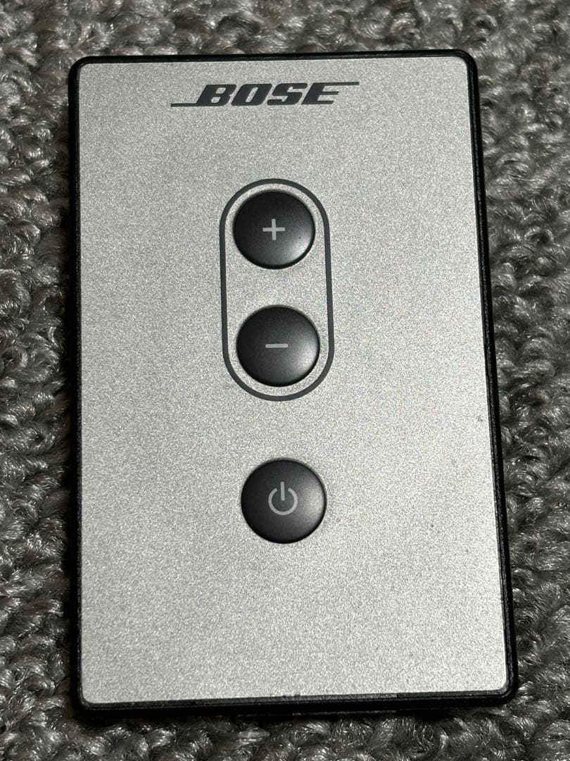 Bose スピーカー グレー 立方体型 片側音が出ない為ジャンク品扱い