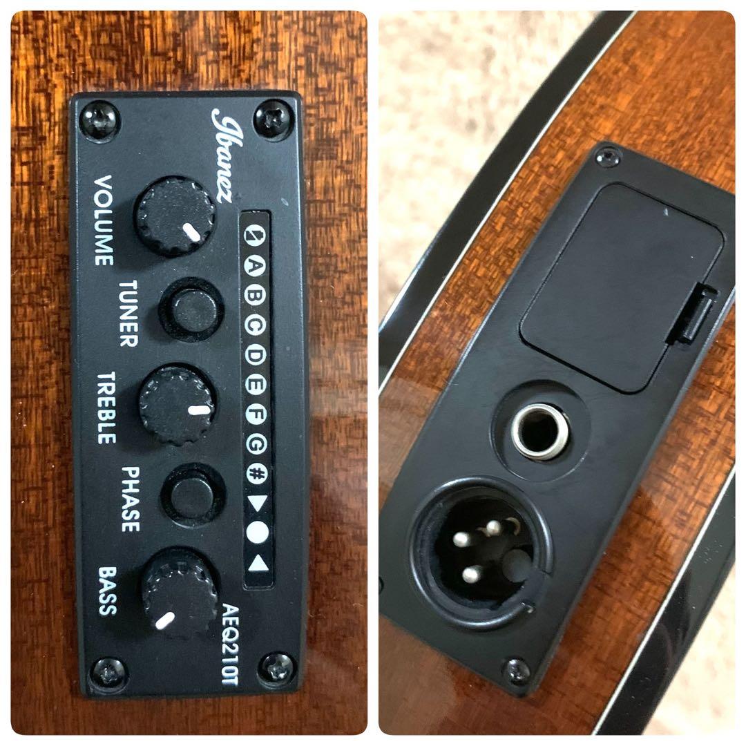 【外観美品・ジャンク】アイバニーズ　GA-30TCE/NT エレガットギター