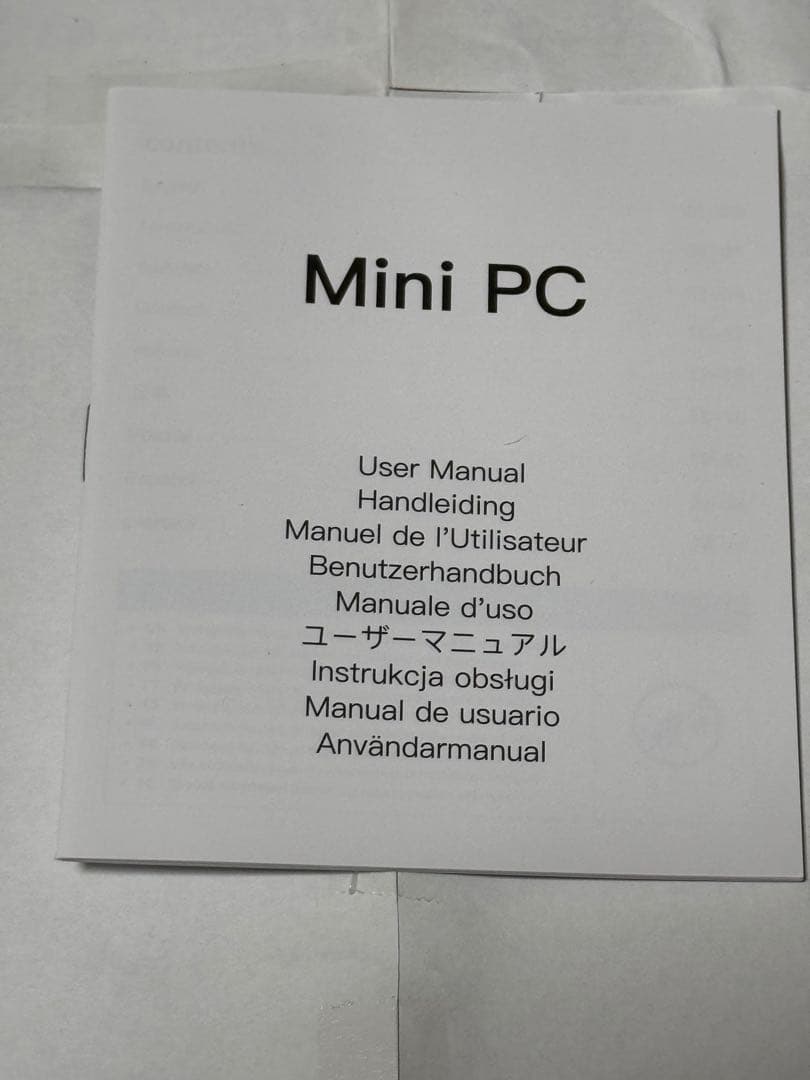 ⚠️注意:OSはLinuxです⚠️ACEMAGICミニPC Intel N100