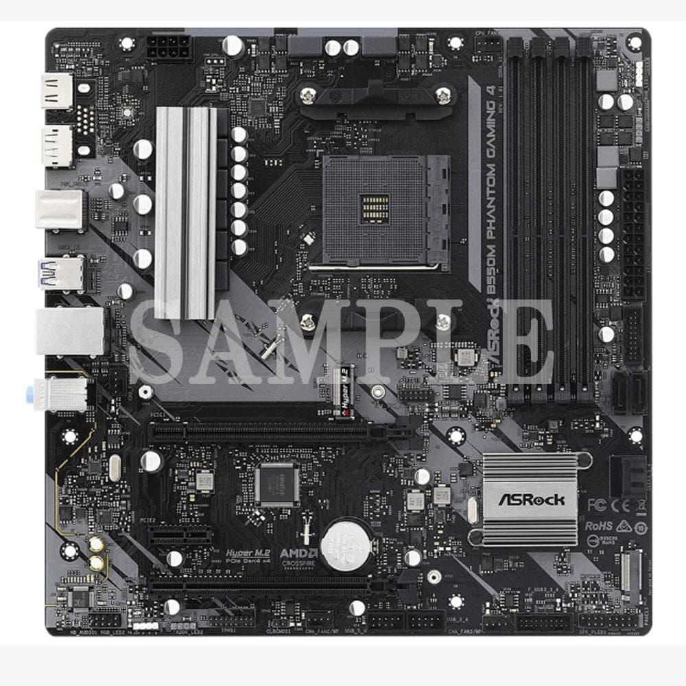 新品未開封品　ASRock B550M PHANTOM GAMING 4 ②