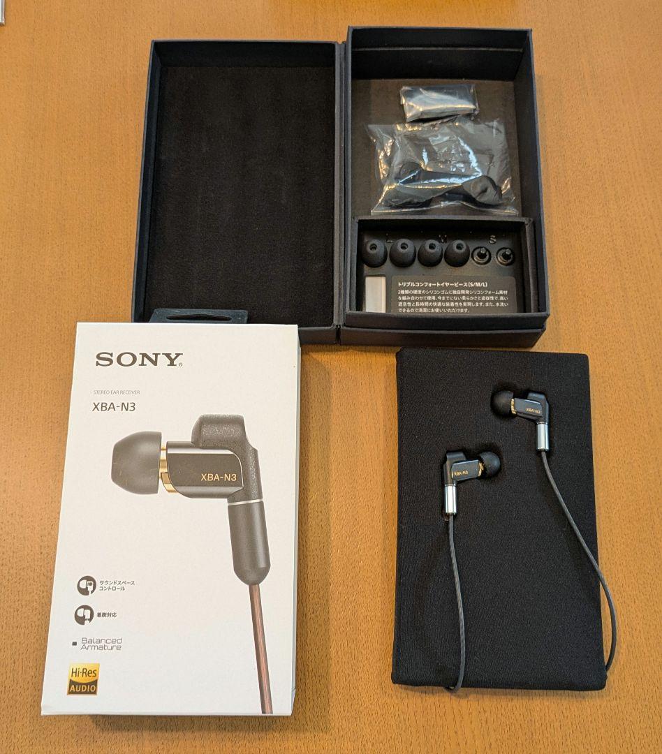 SONY XBA-N3 ハイレゾ対応 イヤホン