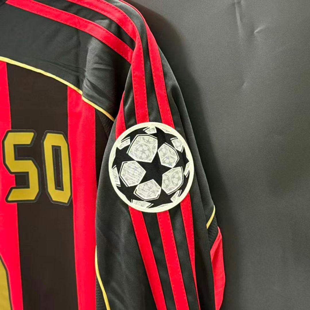 ACミラン Gattuso 8番 シャツ 長袖 L#8