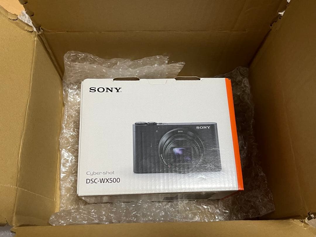 【極美品】SONY デジカメ Cyber-shot DSC-WX500 ホワイト
