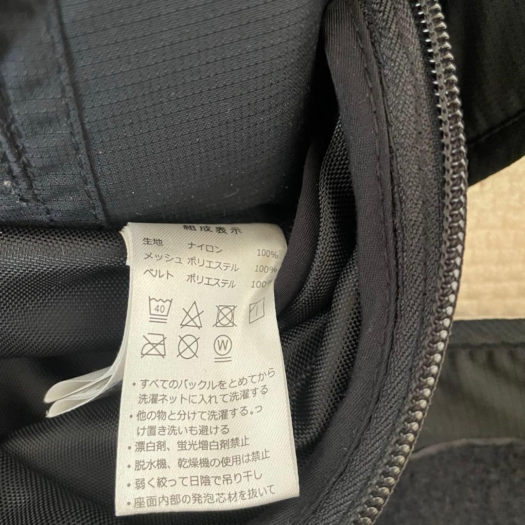 【美品】ポルバン アドバンス ヒップシート　ブラック　別売シングルショルダー