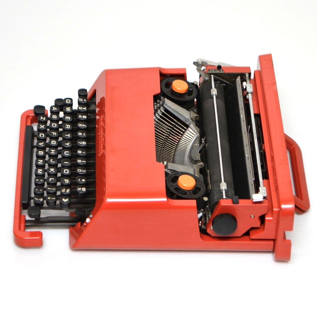 限定品 オリベッティ タイプライター バレンタイン 赤いバケツ Olivetti