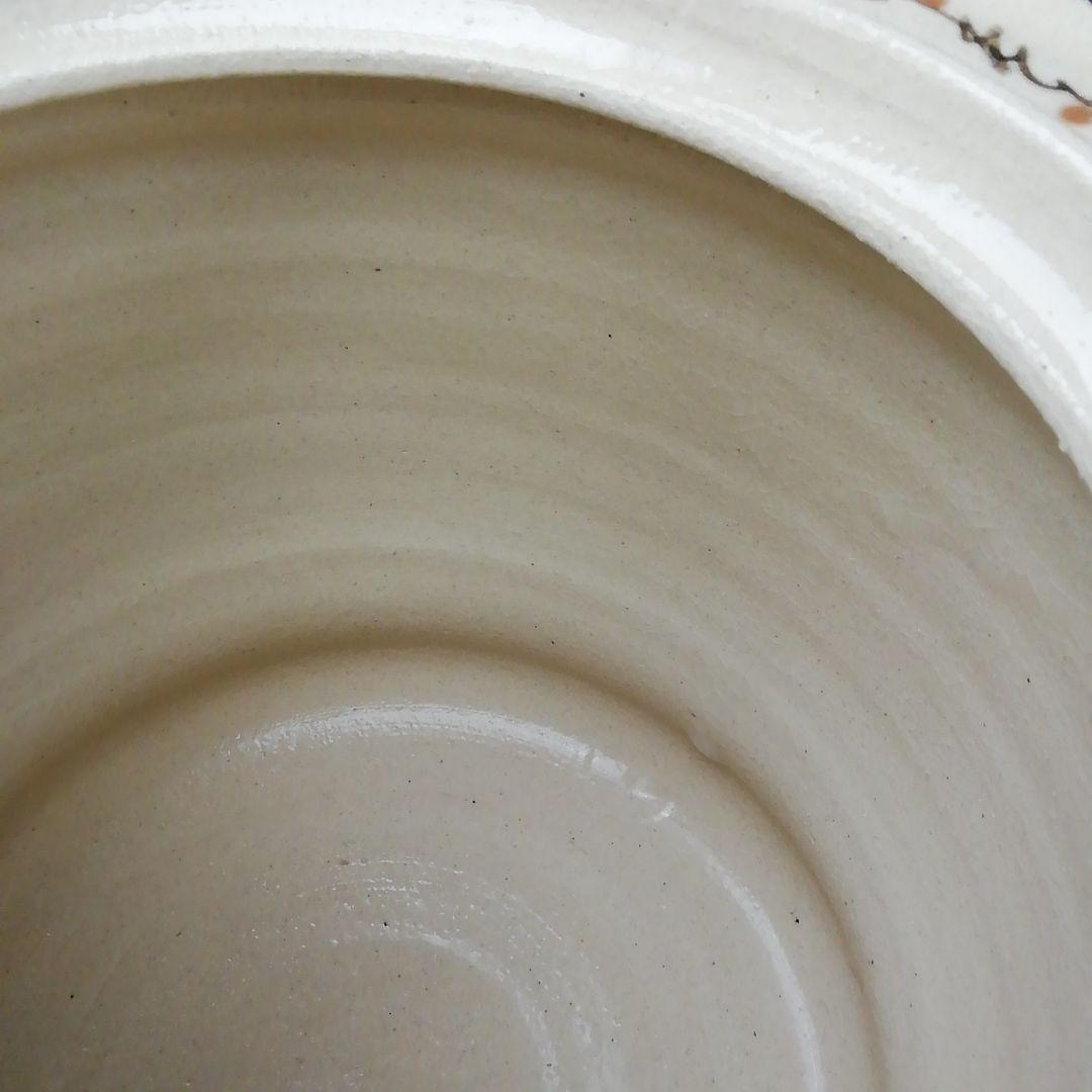 Ｔ１９２　水指　『弥七田織部』『桃山窯　林英仁』　共箱　茶道具