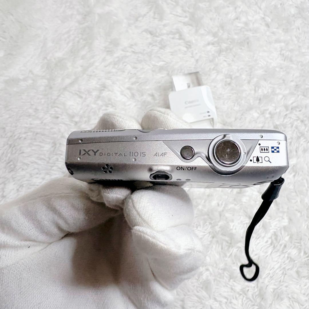 Canon IXY digital 110 IS シルバー 動作品