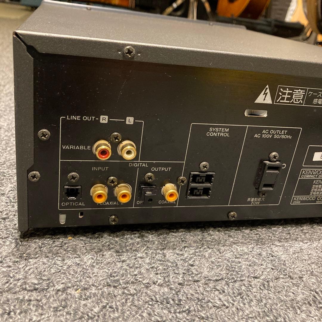 KENWOOD「DPF-7002」（リモコン付属！）CDプレーヤー