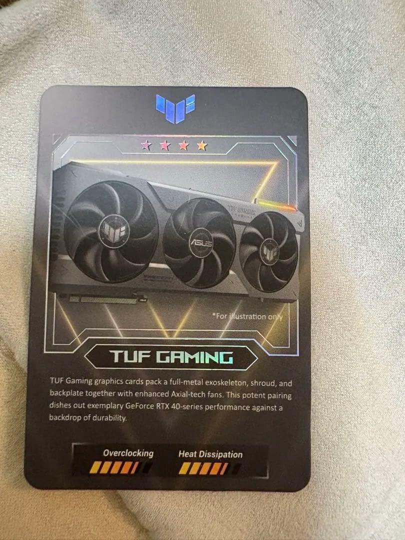 ASUS RTX4070Ti 搭載ビデオカード OC edition 12GB