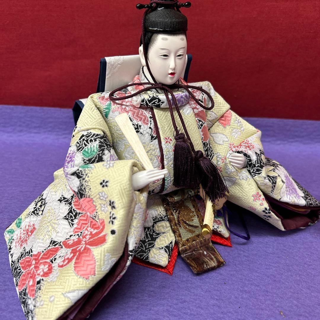 【268】伝統的な雛人形親王揃い