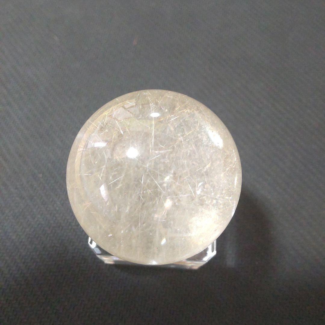 ルチルクォーツ スフィア 細針