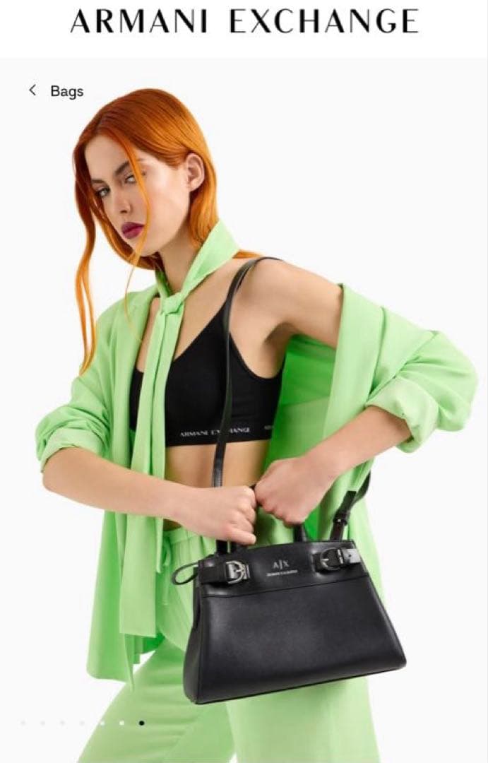 超美品☆ARMANI EXCHANGE ショルダー ハンドバッグ