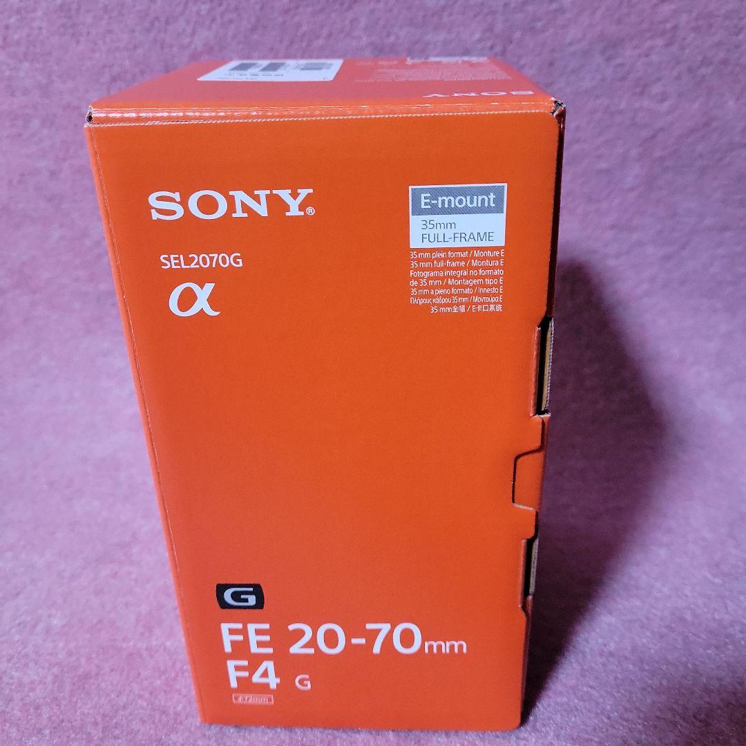 美品　SONY SEL2070G FE 20-70mm F4 G　フィルター付き