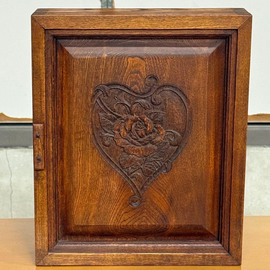 H15K57 木製キーボックス オルゴール付き