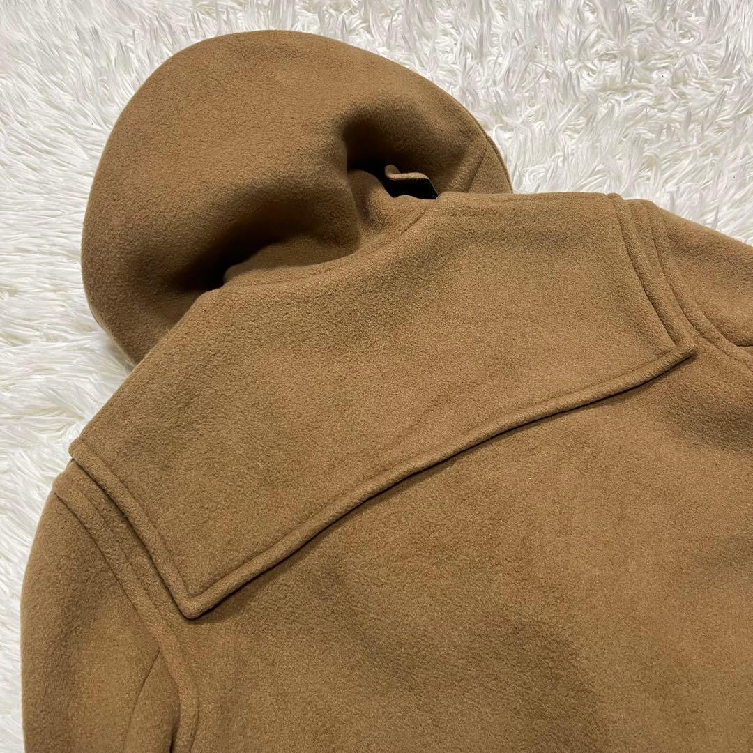 美品✨英国製✨ グローバーオール ダッフルコート キャメル M ウール フード付