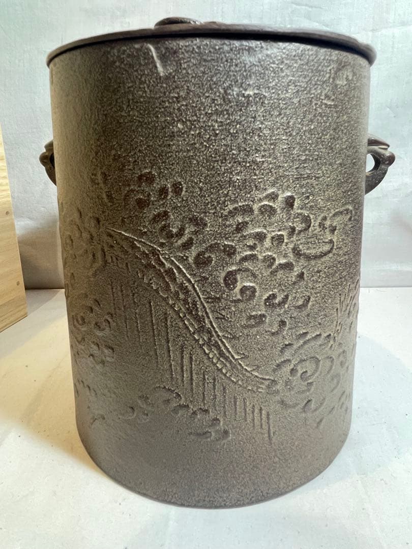 茶釜『高橋敬典 雲龍釜』人間国宝 お茶道具茶道