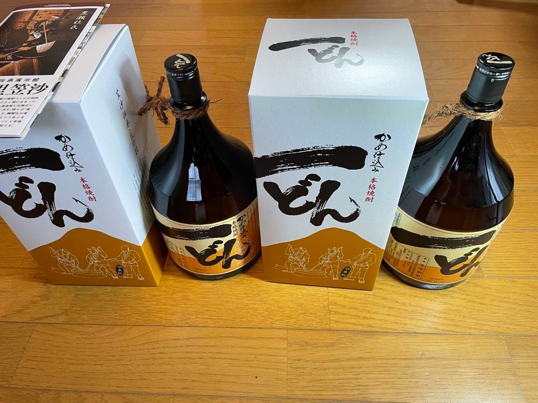 ☆一どん 本格焼酎 1800ml ×2箱入り