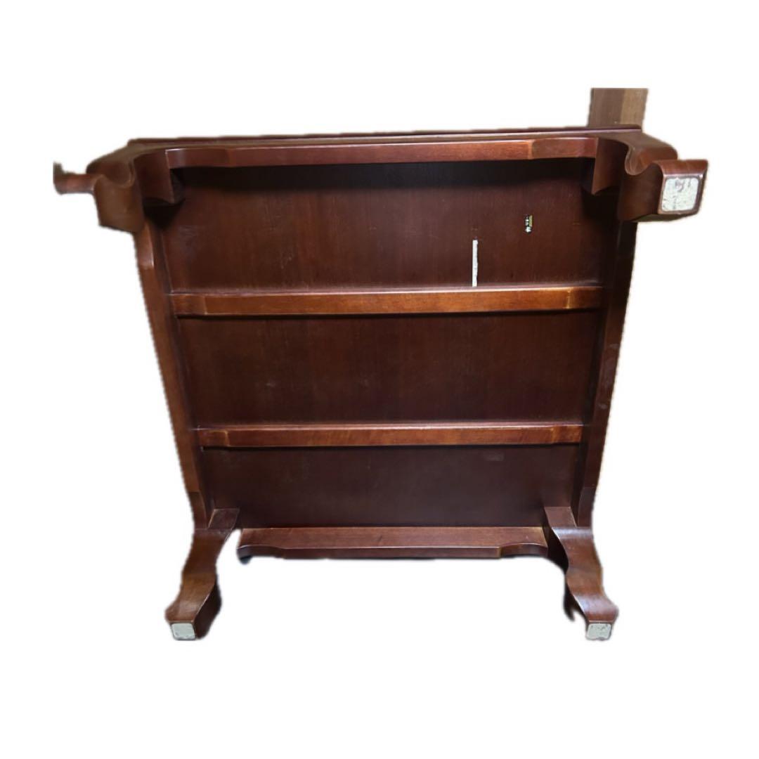 カリモク 座卓 ちゃぶ台 ローテーブル　84角　猫脚　アンティーク家具　レトロ