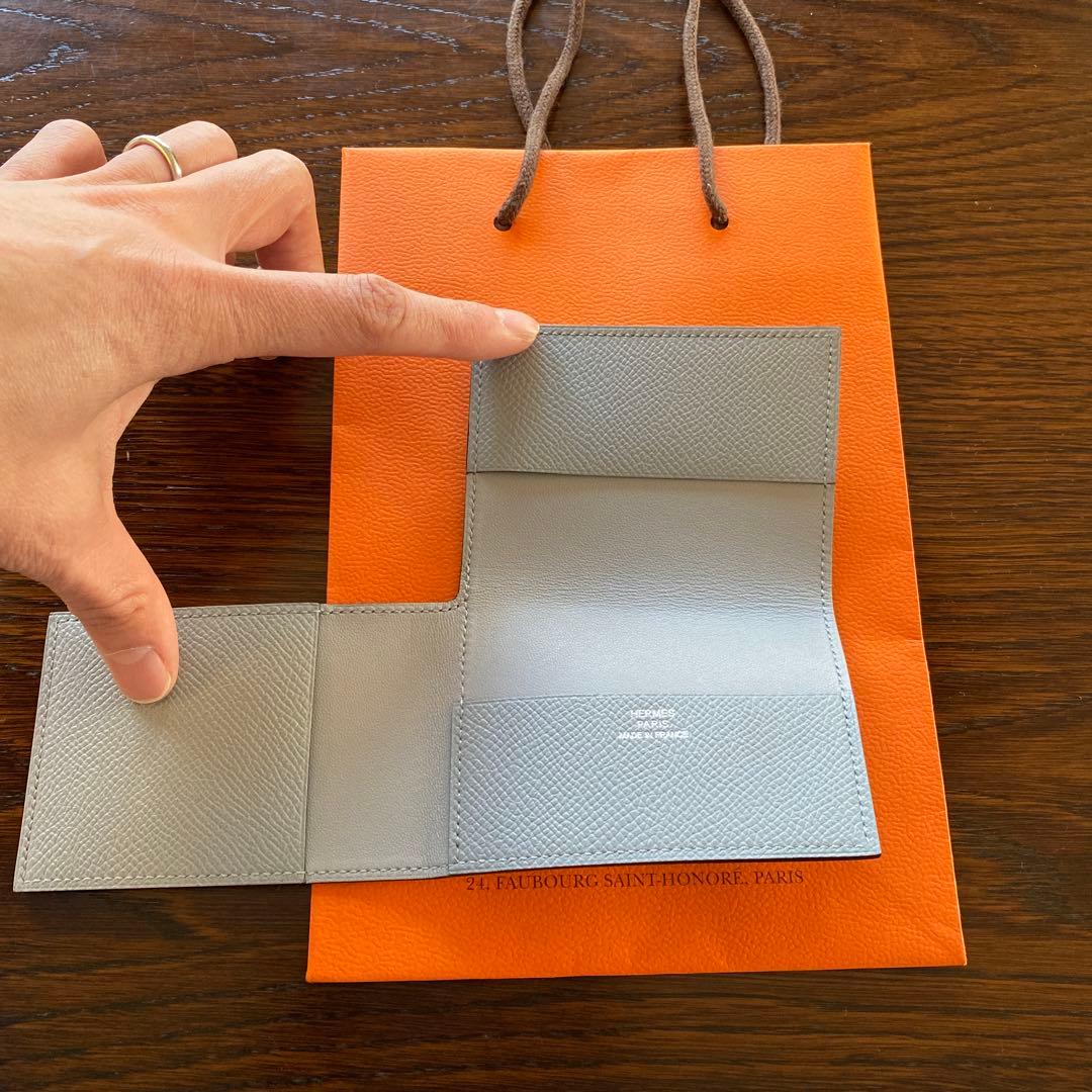 【新品未使用】HERMES エルメス クルネゼー 名刺入れ カードケース