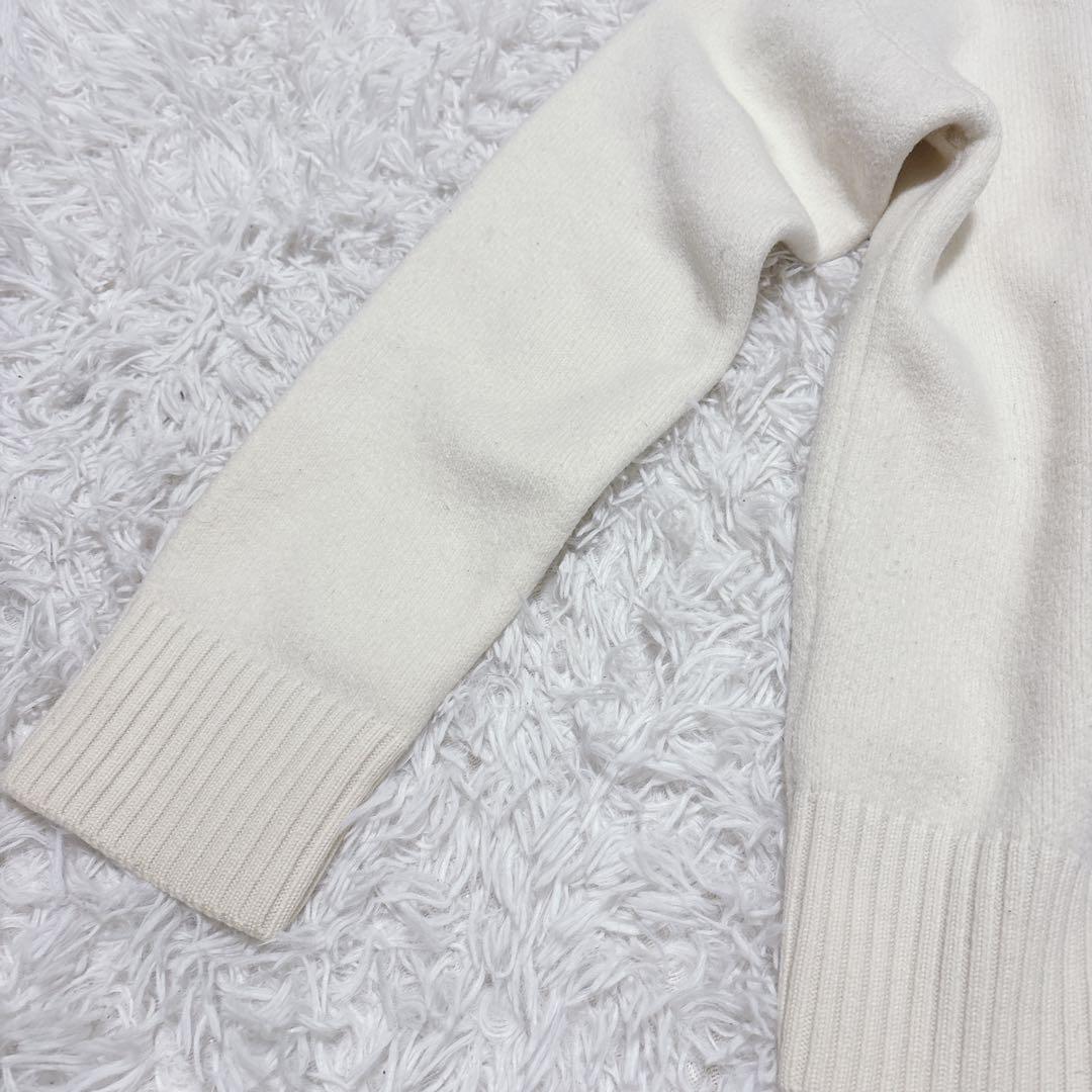 AMI PARIS ハートロゴ タートルネックニット M 厚手 ワンポイントロゴ