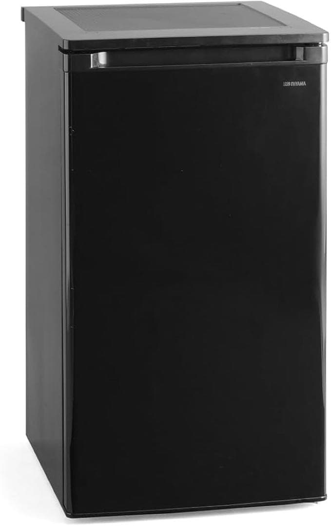 美品　アイリスオーヤマ 冷凍庫 60L ブラック IUSD-6B-B