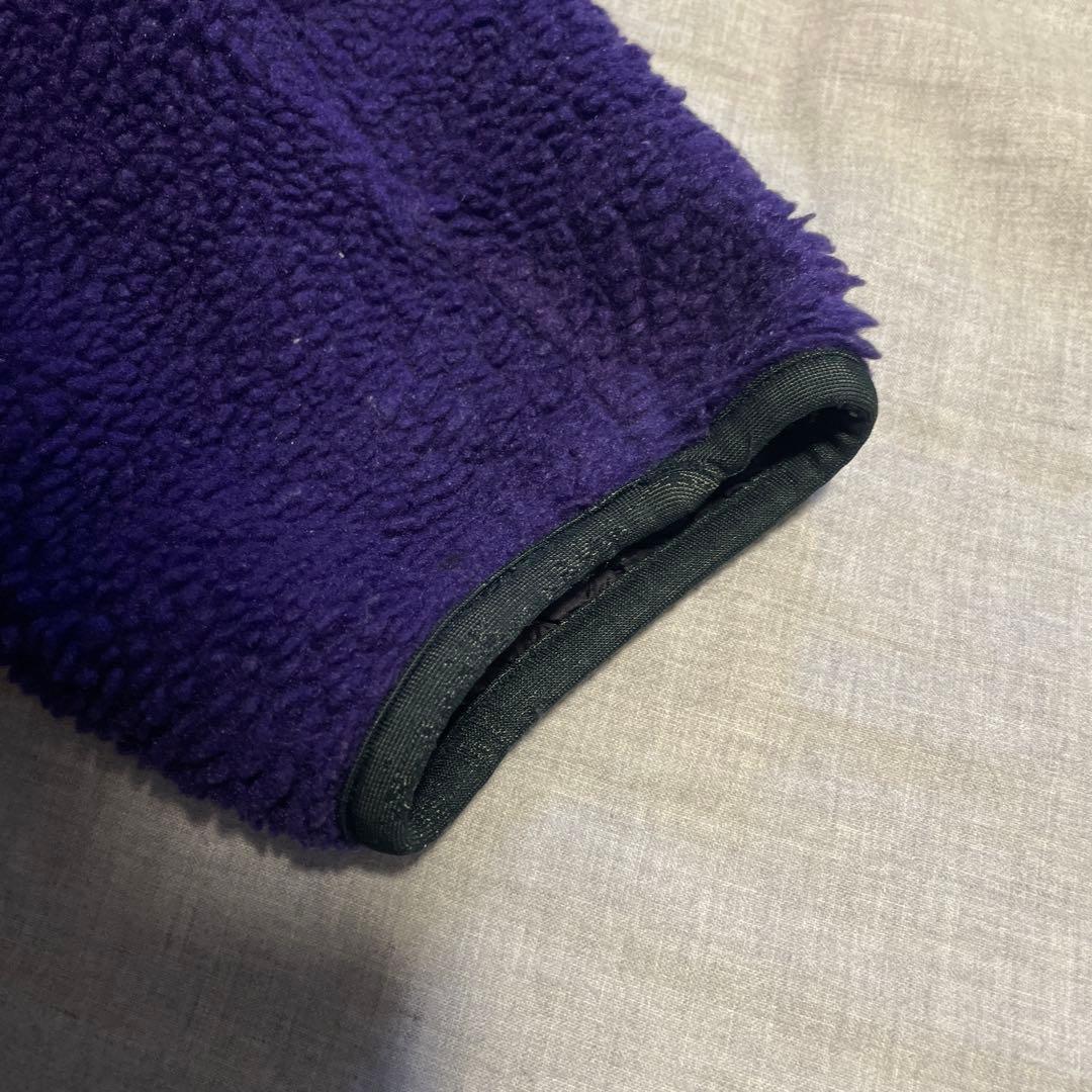 美品 パタゴニア グリセード エッグプラント M パイル フリース パープル