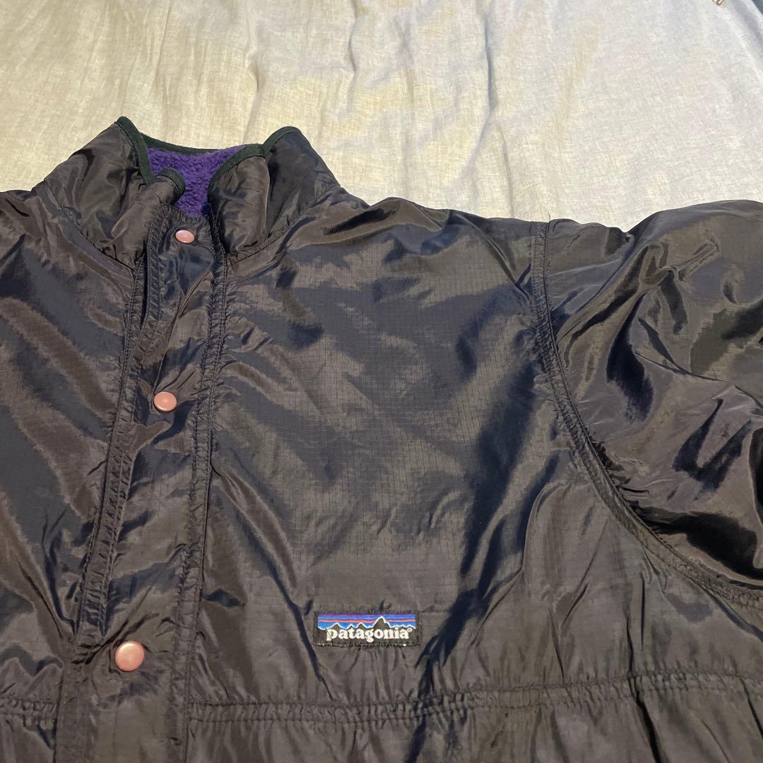 美品 パタゴニア グリセード エッグプラント M パイル フリース パープル