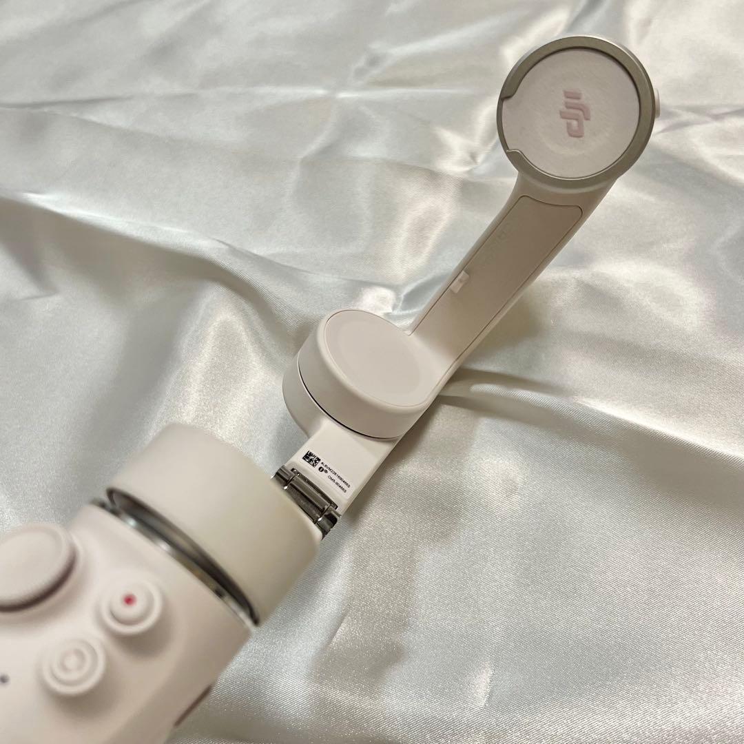 【ほぼ新品✨】dji OM5 ジンバル サンセットホワイト 正規品