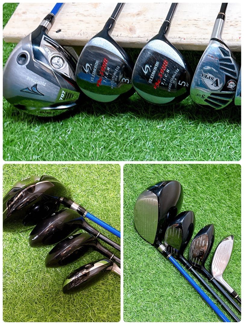 M5.ツアーステージ　初心者オススメゴルフクラブ　メンズセット　右利き　14本