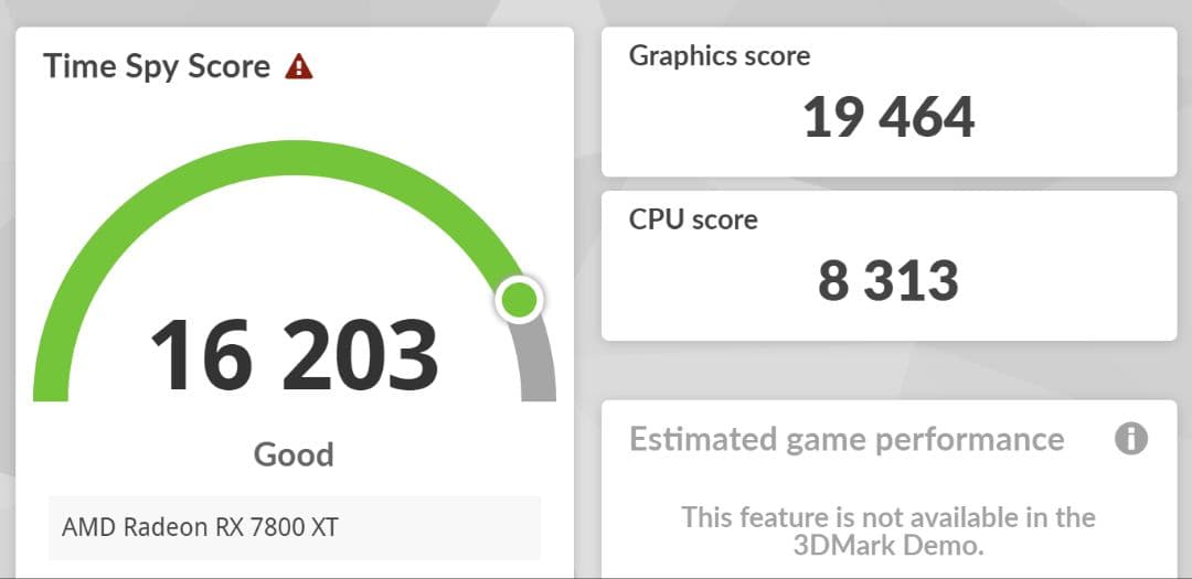 保証期間内(残1年) GIGABYTE 7800XT Gaming OC 16G